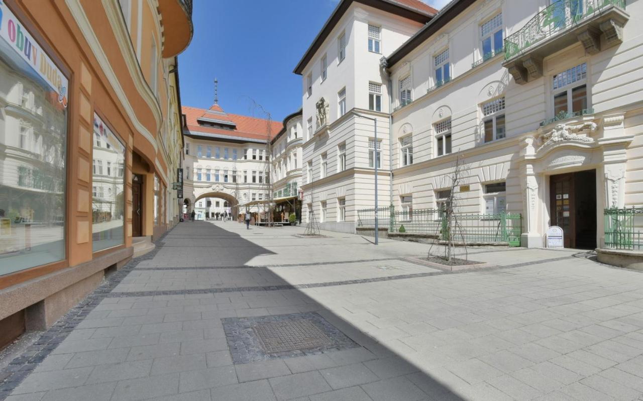 Big 75M2 Next To Opera Building In Direct Centrum, Air-Conditioned, Balcony, 24H Self Checking Banská Bystrica Exteriör bild